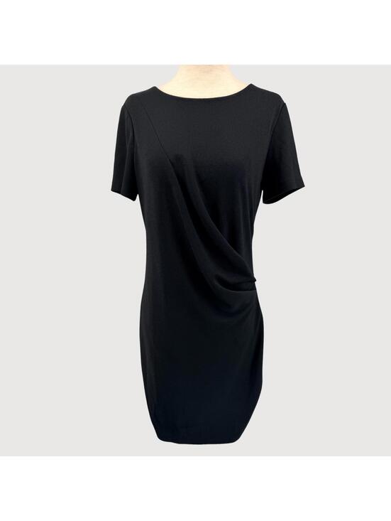 Banana Republic Dresses & Skirts - Banana Republic Black Sheath Dress Draped XS